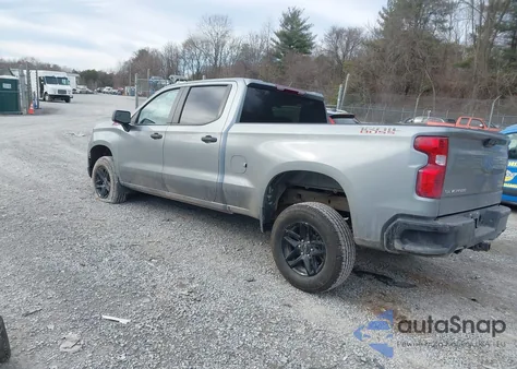 2024 Chevrolet Silverado 1500 4Wd Standard Bed Custom Trail Boss z USA, uszkodzony, nr VIN 3GCUDCE85RG452525